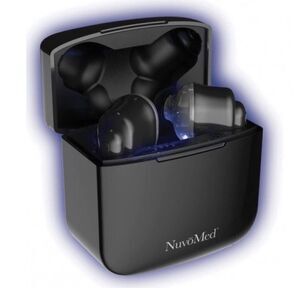 NuvoMed DualDriver True Wireless Bluetooth Earbuds Microphone UV